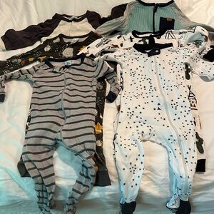 Mixed Brands set of 6 pajamas